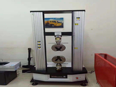 我公司TKS-20T電子拉力試驗機(jī)成功發(fā)貨杭